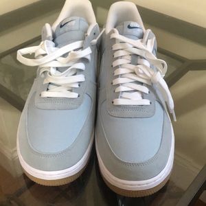 Blue/ white Nike Air Force